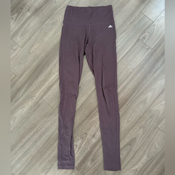 adidas high rise leggings - Picture 1 of 5
